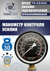 TS-0530A Пресс гидравлический, 30 тонн