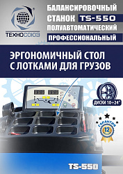 TS-550 Балансировочный стенд для легковых авто 5015, 220V