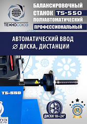TS-550 Балансировочный стенд для легковых авто 5015, 220V