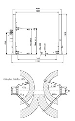 T-4 Подъемник 2-хст. г/п 4т